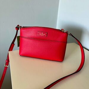 Red Kate Spade Cross-Body Purse